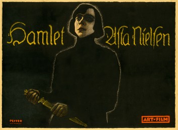 Franz Peffer, Hamlet, 1920; Kirk Hammett Horror and Sci-Fi Memorabilia Collection.