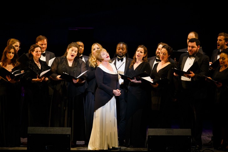 Patti LuPone with Washington National Opera in tribute to Leonard Bernstein on May 20, 2018; Photo: Yassine El Mansouri