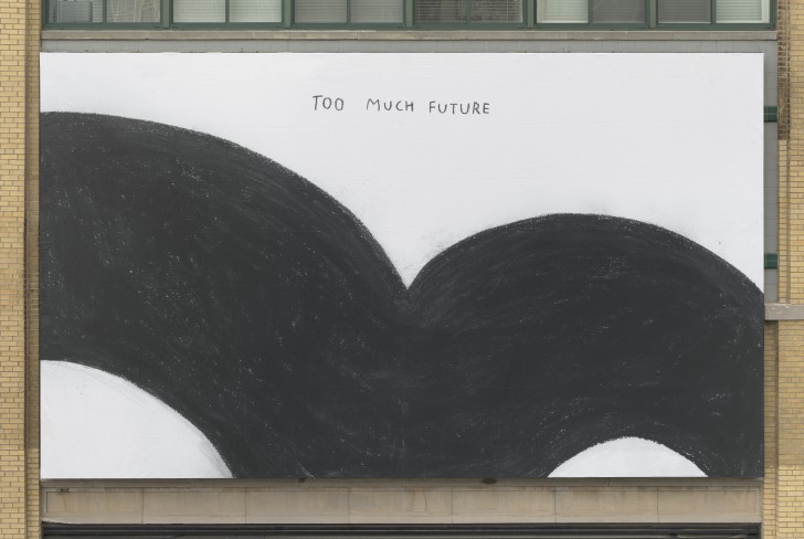 Christine Sun Kim (b. 1980), Too Much Future, 2017 (installation view, Whitney Museum of American Art, New York, January 29, 2018–). Collection of the artist. Photograph by Ron Amstutz