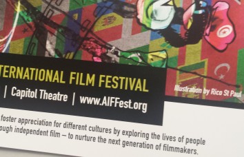 (detail) AIFF's 2018 poster; Photo: ArtsEditor